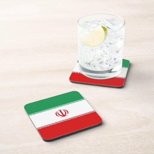 イラン国旗のコースター コースター (右側)
