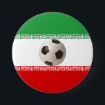 イラン国旗のサッカーボールセンター<br><div class="desc">世界で最も人気がある多くのスポーツ – いくつかの注目に値する。また、赤い緑の白いイラン国旗の中でサッカーやカジュサッカーボールとして知られている</div>