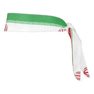 イラン国旗のヘッドバンド タイヘッドバンド