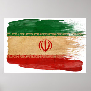 イラン国旗のポスター ポスター