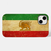 イラン国旗のライオンと日差し Case-Mate iPhoneケース (裏面 (横))