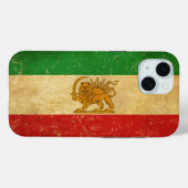 イラン国旗のライオンと日差し Case-Mate iPhoneケース (裏面 (横))