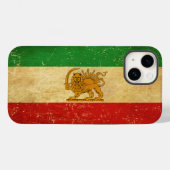 イラン国旗のライオンと日差し Case-Mate iPhoneケース (裏面 (横))