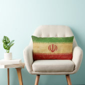 イラン国旗のヴィンテージデザイン ランバークッション (椅子)
