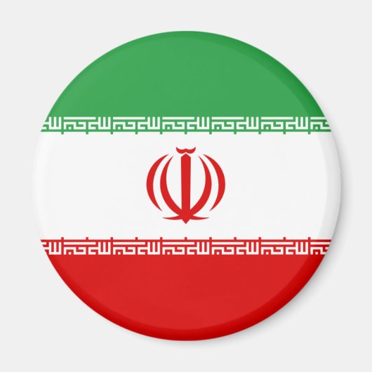 イラン国旗の磁石 マグネット (正面)