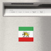 イラン国旗の立憲君主国（1907年～1980年） マグネット (インサイチュ (食洗機))