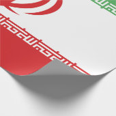 イラン国旗の紋章 ラッピングペーパー (角)