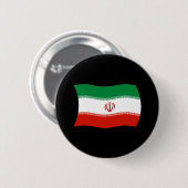 イラン国旗ボタン 缶バッジ (正面&裏面)