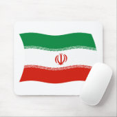 イラン国旗マウスパッド マウスパッド (マウス)