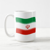 イラン国旗マグカップ コーヒーマグカップ (左)