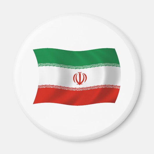 イラン国旗マグネット マグネット (正面)