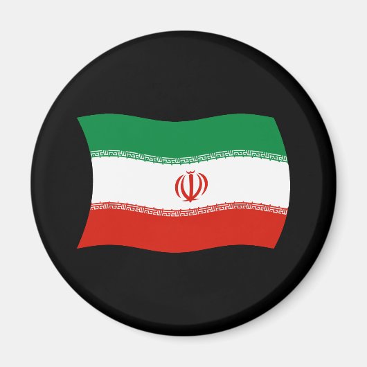 イラン国旗マグネット マグネット (正面)