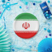 イラン国旗紙プレート ペーパープレート (パーティー)