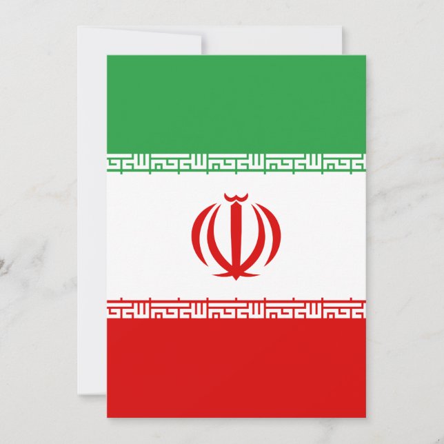 イラン国旗 (正面)