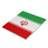 イラン国旗(イラン)(ペルシャ語) タイル (側面)