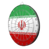 イラン国旗(イラン)(ペルシャ語) ダーツボード (正面右)