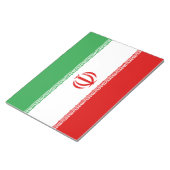 イラン国旗（イラン）（ペルシャ語） ノートパッド (アングル)