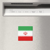 イラン国旗（イラン）（ペルシャ語） マグネット (インサイチュ (食洗機))