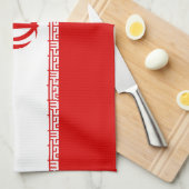 イラン国旗 キッチンタオル (四つ折り)