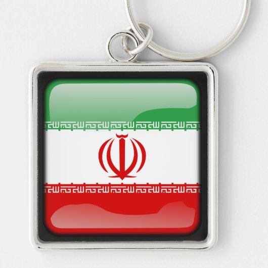 イラン国旗 キーホルダー (正面)
