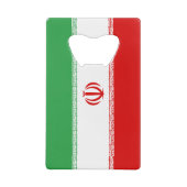 イラン国旗 クレジットカード栓抜き (裏面)