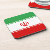 イラン国旗 コースター (左側)