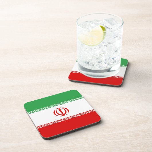 イラン国旗 コースター (右側)