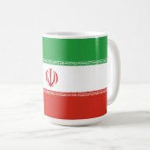 イラン国旗 コーヒーマグカップ (正面右)