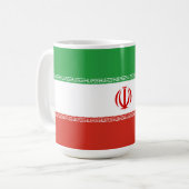 イラン国旗 コーヒーマグカップ (正面左)