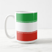 イラン国旗 コーヒーマグカップ (左)