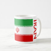 イラン国旗 コーヒーマグカップ (正面右)