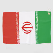 イラン国旗 ゴルフタオル (横)