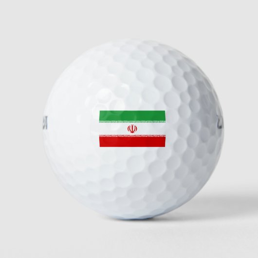 イラン国旗 ゴルフボール (正面)