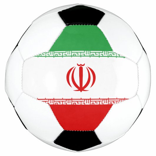 イラン国旗 サッカーボール (正面)