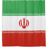 イラン国旗 シャワーカーテン (正面)