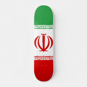 イラン国旗 スケートボード