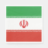 イラン国旗 スタンダードランチョンナプキン (正面)