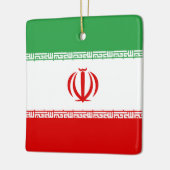 イラン国旗 セラミックオーナメント (左)