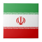 イラン国旗 タイル (正面)