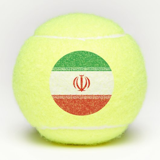 イラン国旗 テニスボール (正面)