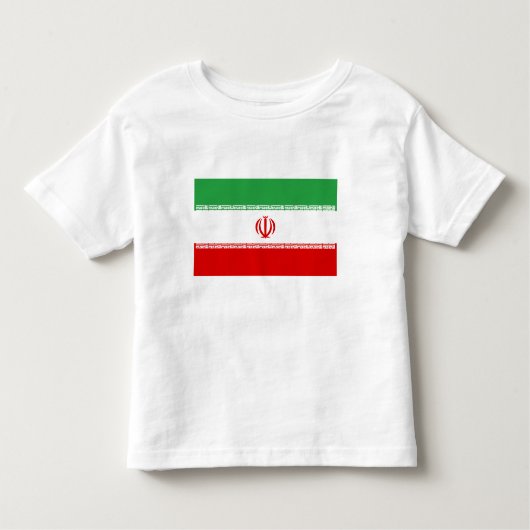 イラン国旗 トドラーTシャツ (正面)