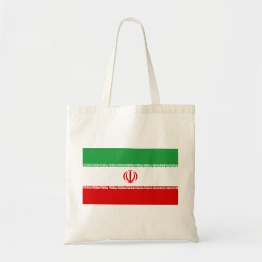 イラン国旗 トートバッグ (正面)