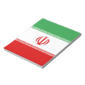 イラン国旗 ノートパッド (回転)