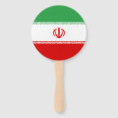 イラン国旗 ハンドファン (裏面)
