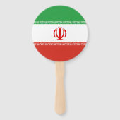 イラン国旗 ハンドファン (裏面)
