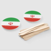 イラン国旗 ハンドファン (組立なし)