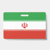 イラン国旗 バッジ (裏面)