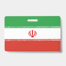 イラン国旗 バッジ
