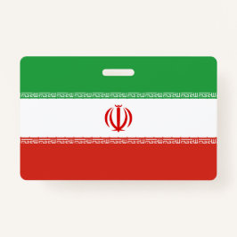 イラン国旗 バッジ