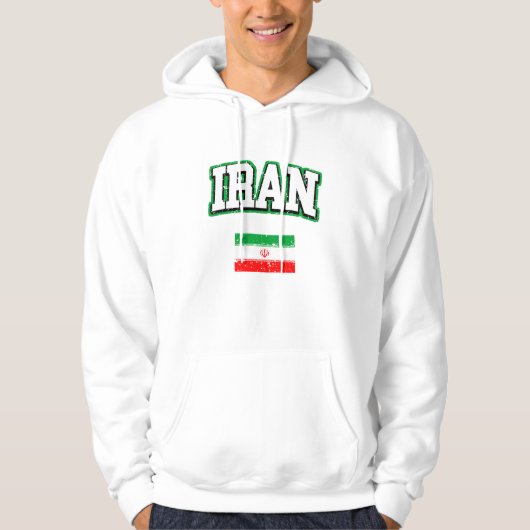 イラン国旗 パーカ (正面)